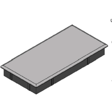 TAMPA NYLON 70X20 1337 PRETO